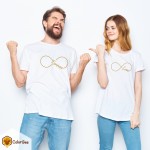 Marškinėliai poroms "Love Together" Marškinėliai poroms | Colorbee.lt